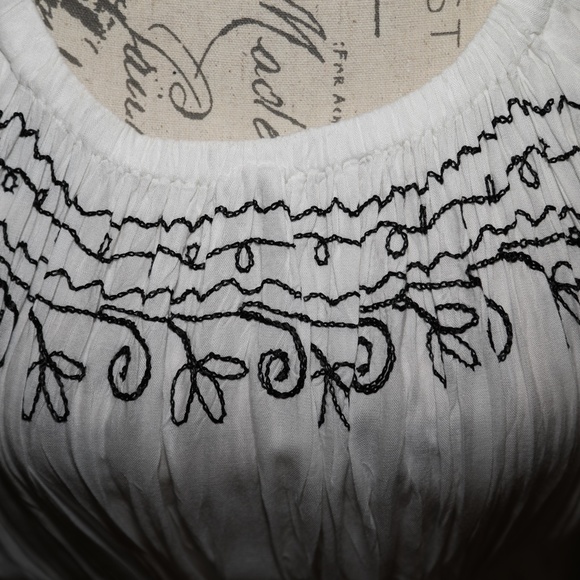 Pink Cattelac Blouse, Size S, White - Picture 5 of 7